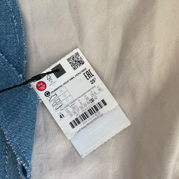 Zara Denim Slippers - Picture 3 of 3